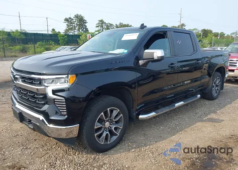 2022 Chevrolet Silverado 1500 4Wd Standard Bed Lt из США, поврежденный, VIN 3GCPDDEK9NG604394
